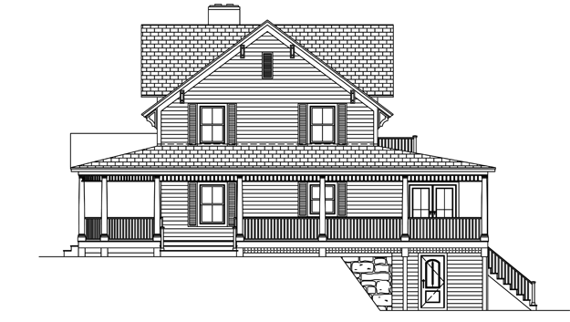 The Alexis Side Elevation 2